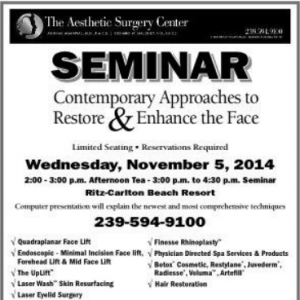 Aesthetic surgery, Nov 2014
