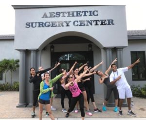 Aesthetic Surgery Center team enjoys it's first summer retreat at Treeumph Adventure course!