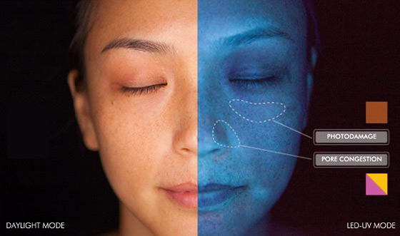 Skin scope facial analysis