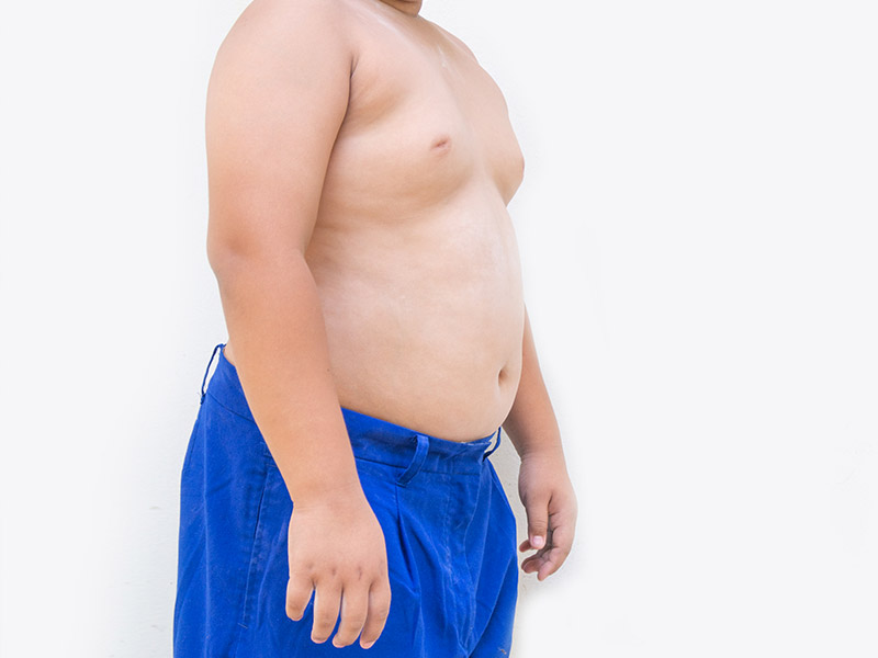 A considerable number of infant males are born with gynecomastia.